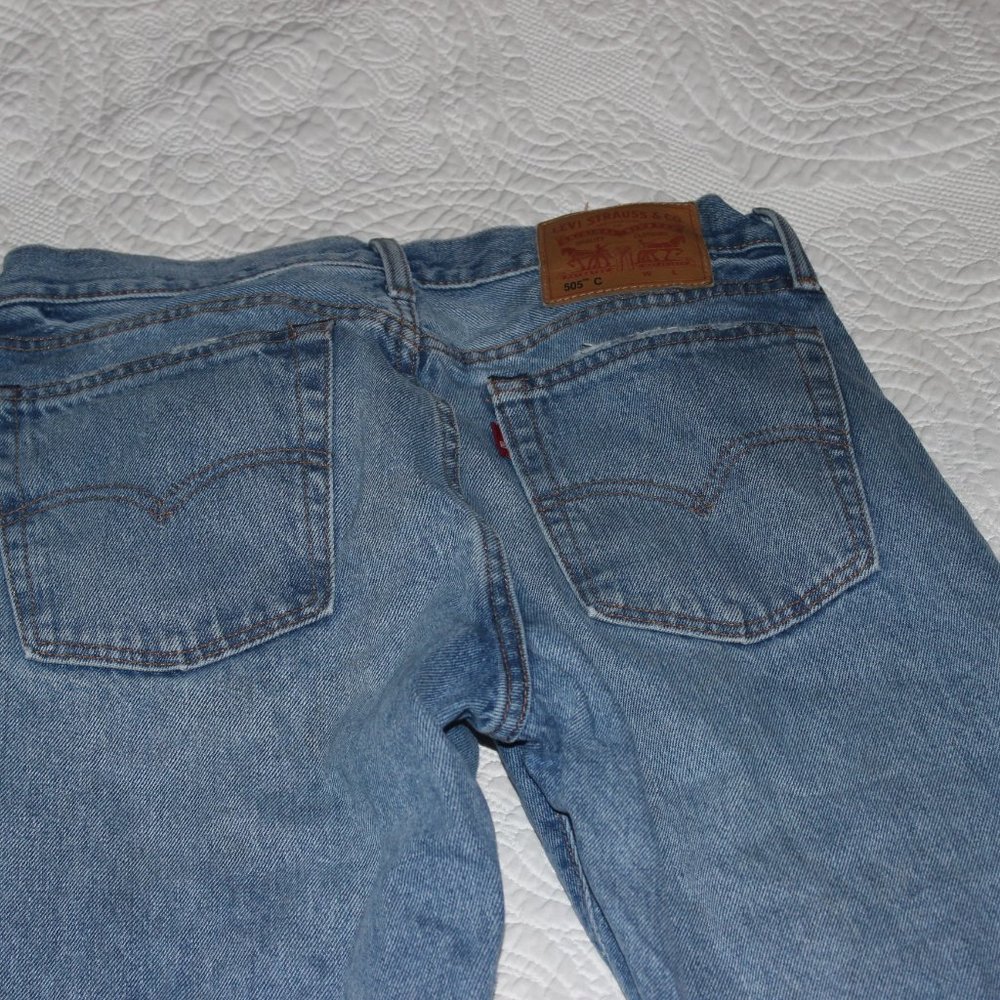 Levi's 505 Denim Straight Leg Jean Sz 26 - Picture 4 of 5